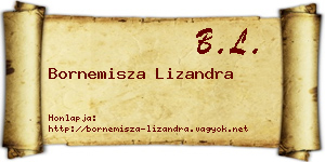 Bornemisza Lizandra névjegykártya